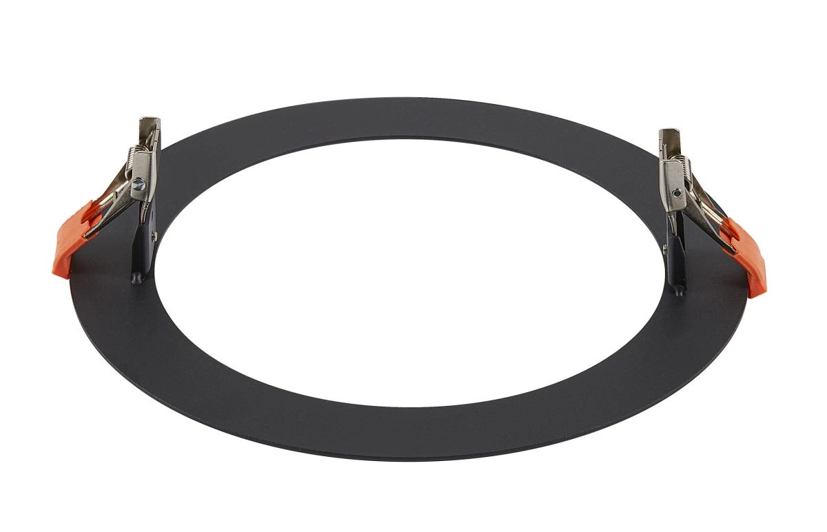 Frontmontagerahmen Numinos XL rund 240/180mm schwarz SLV 4024163262156