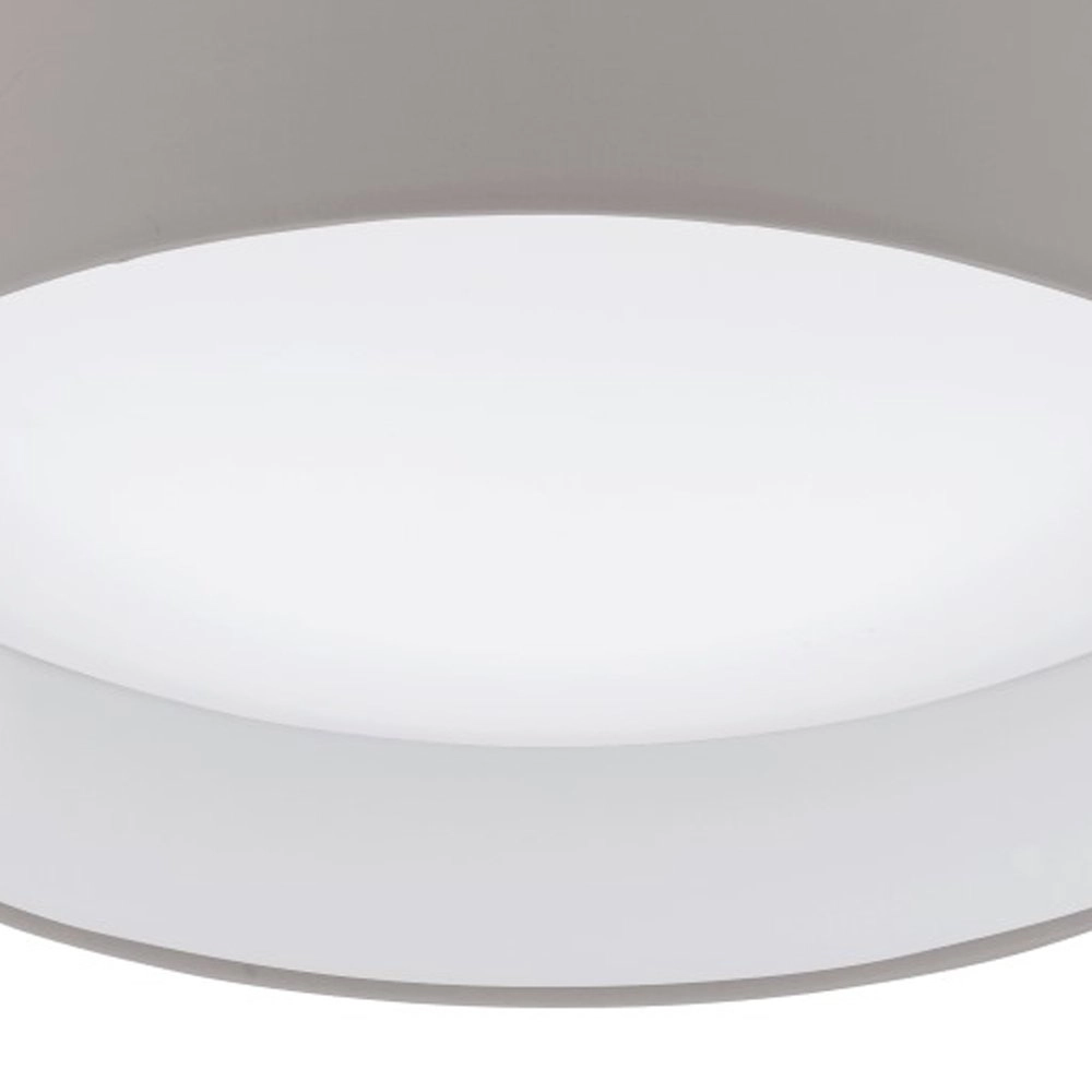 LED-Deckenlampe Palomaro 1 40cm taupe Eglo 9002759965396