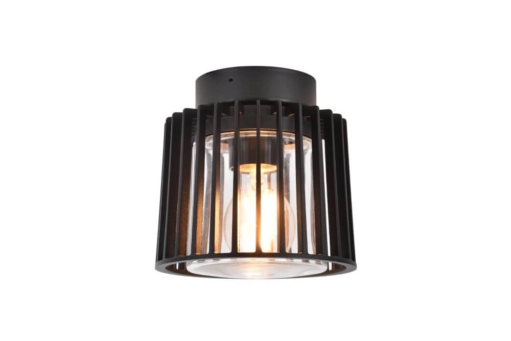 Black ceiling lamp Shyne black Lutec 6939412015569