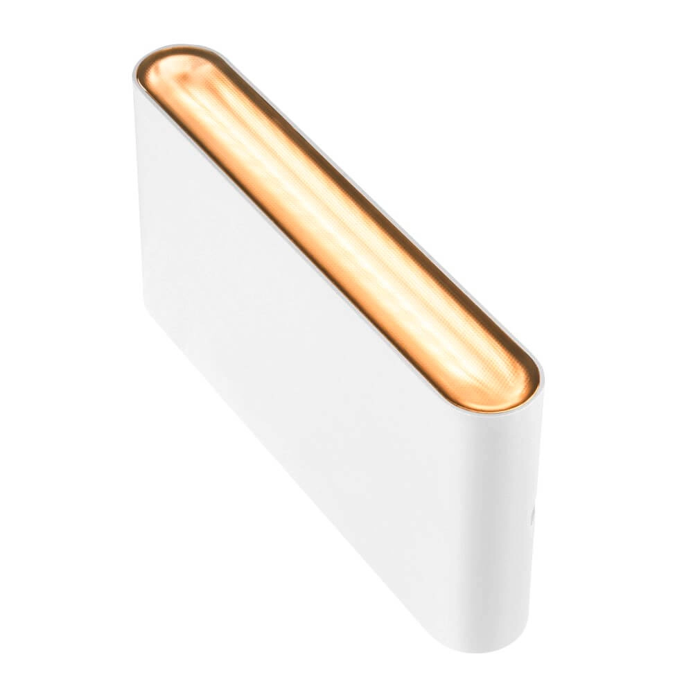 LED-Wandstrahler Oval 18 Oben und unten – weiß SLV 4024163273435