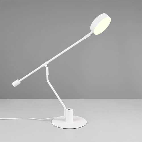 LED-Schreibtischlampe Manduro Weiß Trio 4017807616002