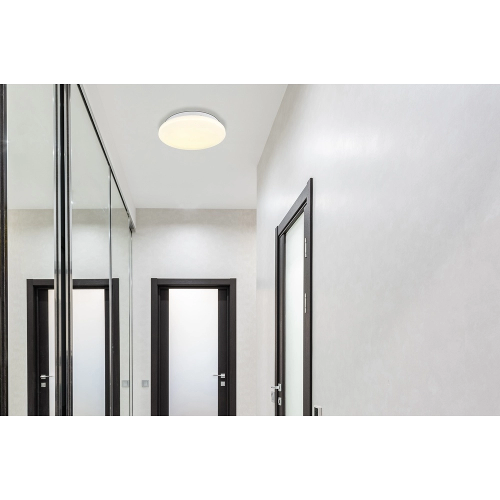 Moderne Deckenbeleuchtung Flarx Weiß Globo 9007371458714