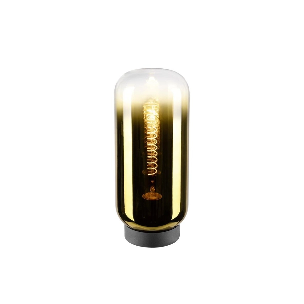 Tischlampe Pantilo Slim gold Ø 14cm