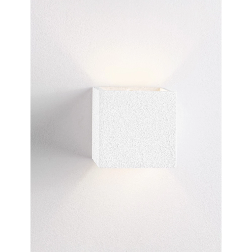 Quadratische Wandleuchte Sensia weiß 11,5cm Lyora 5212017479303