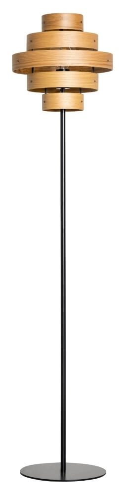 Stehlampe aus Holz Oaknut