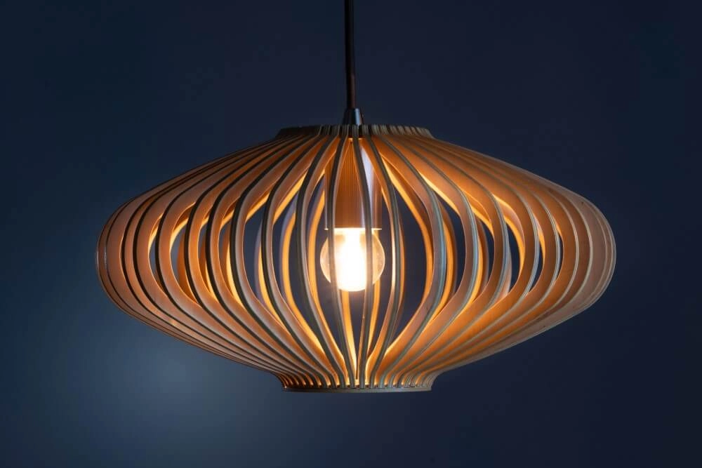Hängelampe aus Holz Tess Design ETH 8720195307495