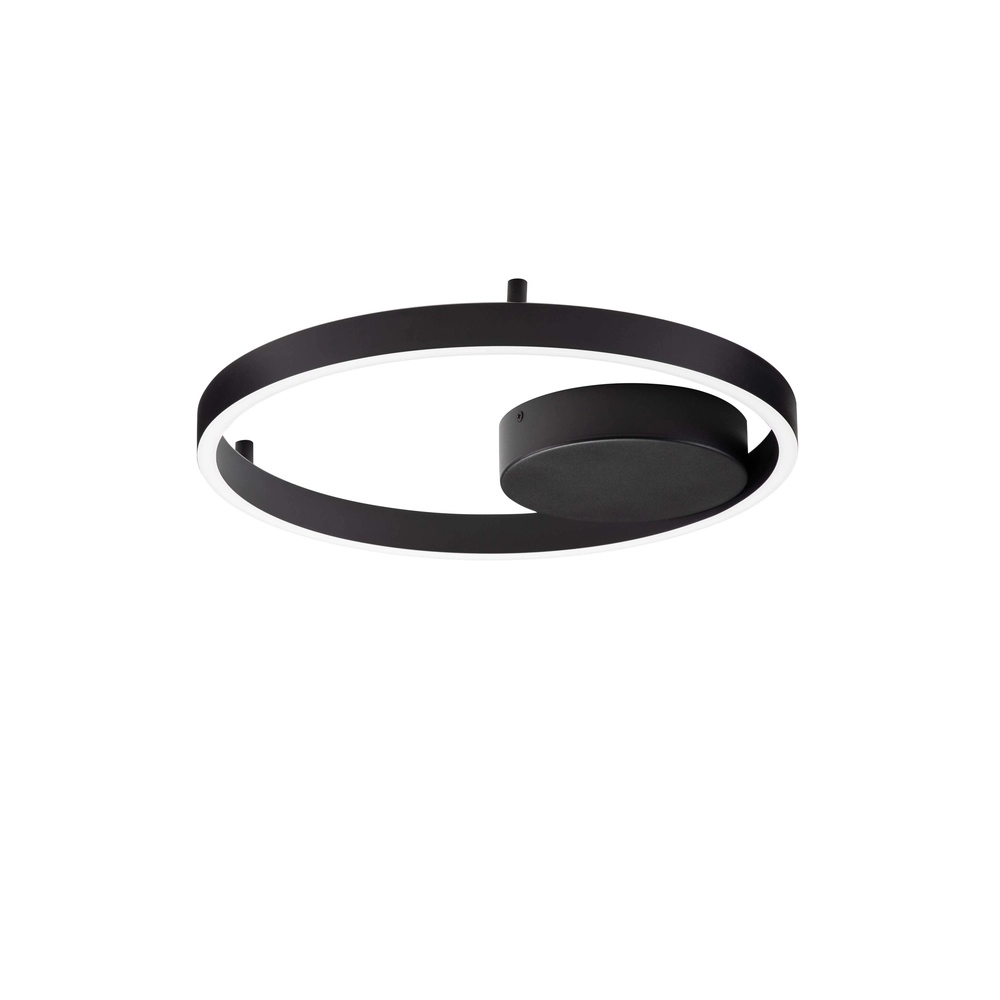 Deckenlampe Hedra rund Ø 40cm schwarz Lyora 5212017448866