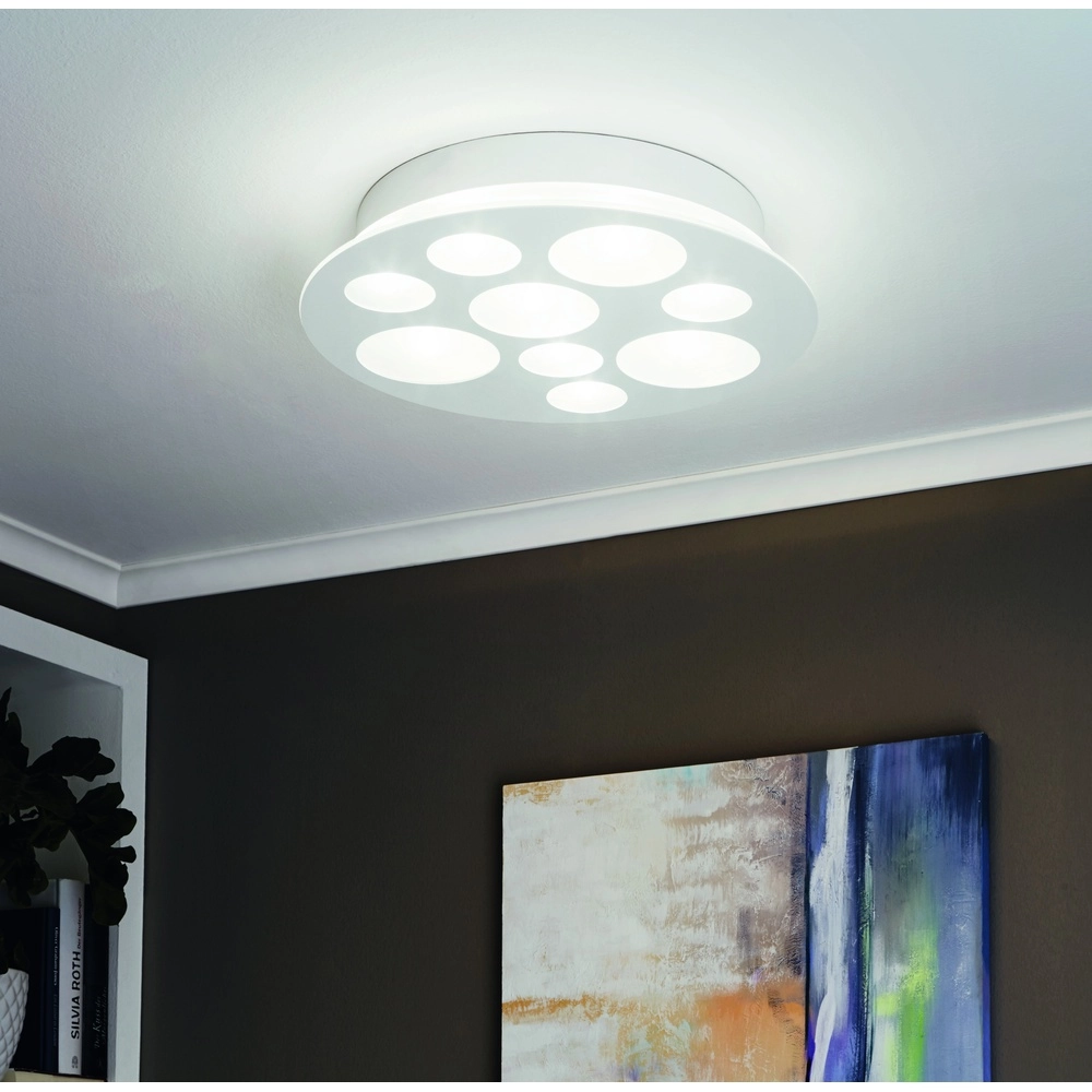 Moderne Deckenlampe Pernato weißer Ø 38cm Eglo 9002759945886