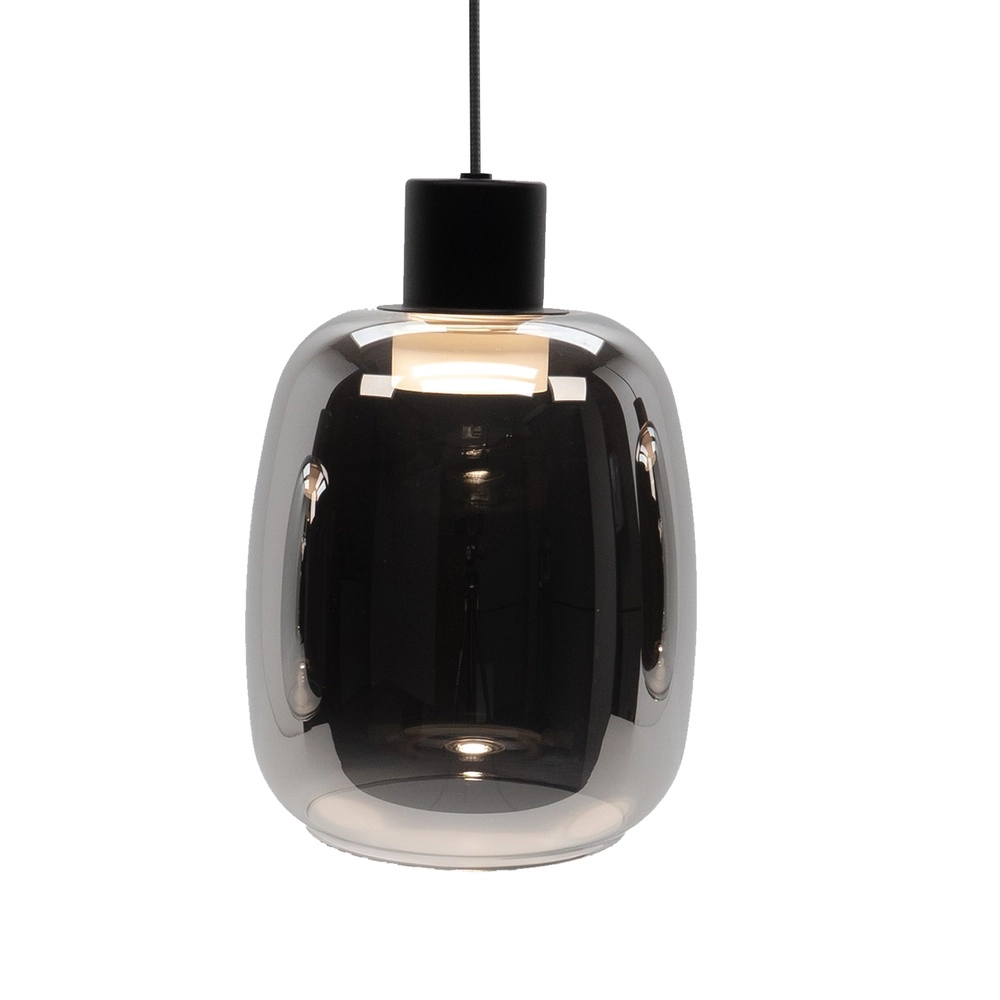 LED-Pendellicht Molochio-Z Rauchglas – Zigbee Eglo 9008606312825