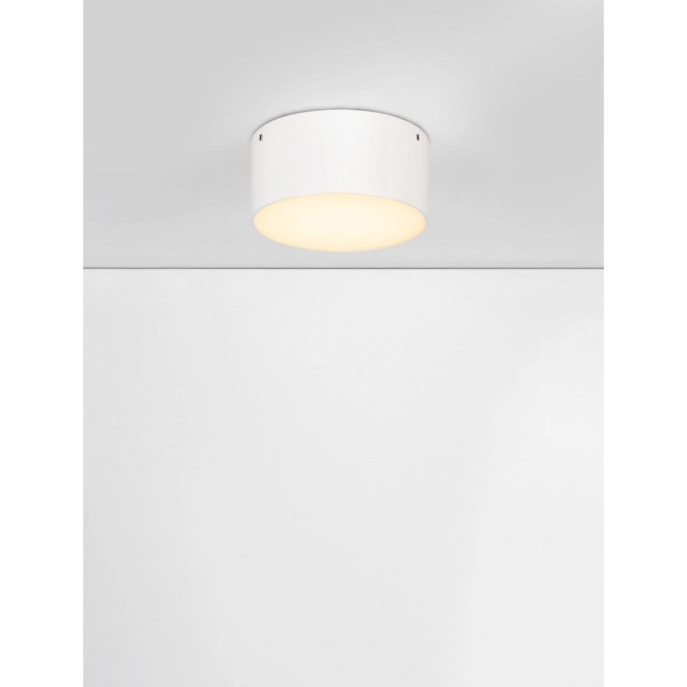 Runde Deckenleuchte Judi Ø 12cm weiß Lyora 5212017453808