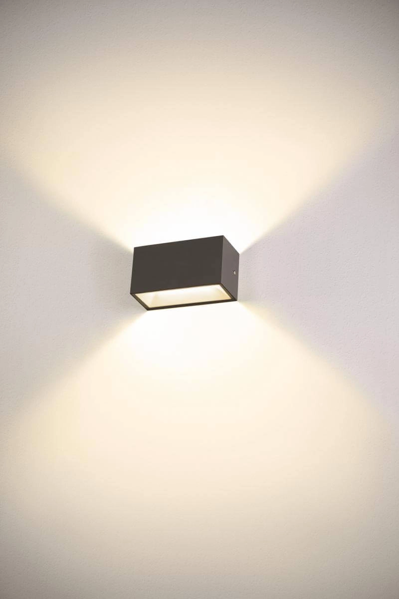 LED-Wandstrahler Sitra M Anthrazit SLV 4024163252485