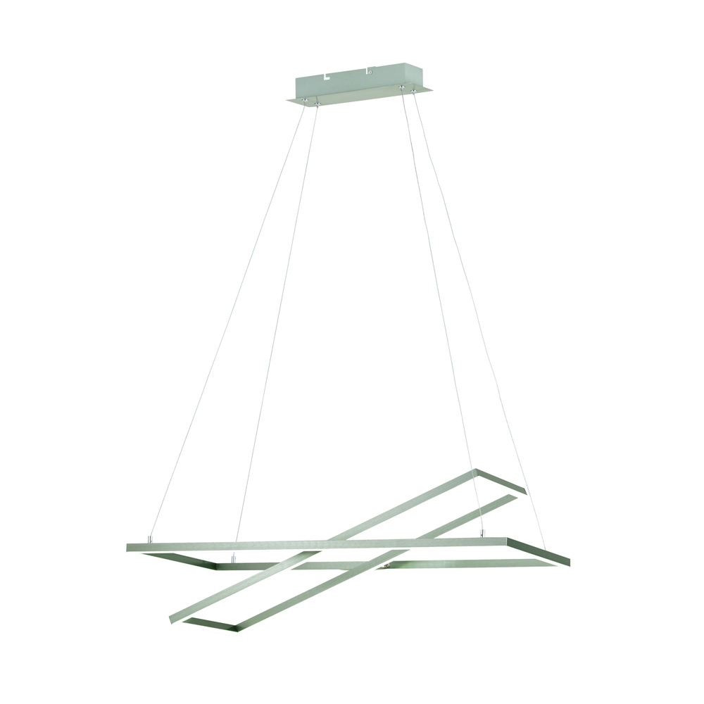 Moderne Pendellampe Tamasera S Nickel