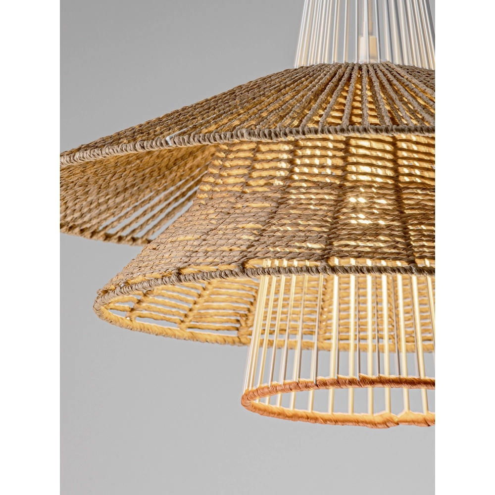 Rattan Pendelleuchte Kao Ø 50cm Lyora 5212017477279