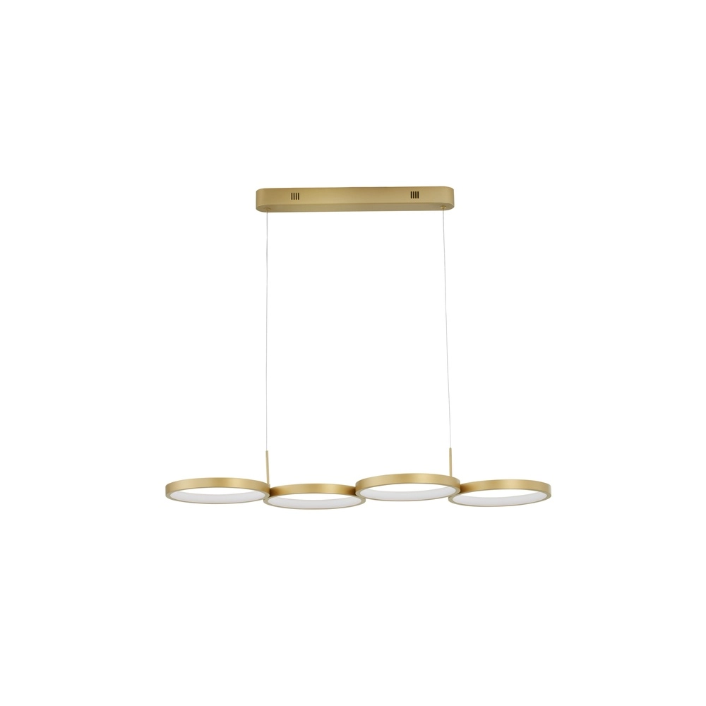 Moderne Pendelleuchte Magnus gold 84cm Lyora 5212017433190
