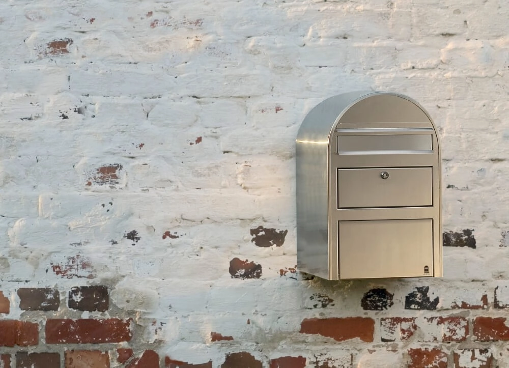 Briefkasten Swiss i Edelstahl Bobi 6417237005113