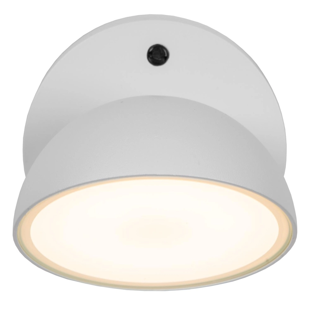 Design-Wandlampe Finn mit Sensor weiß Lucide 5411212221629