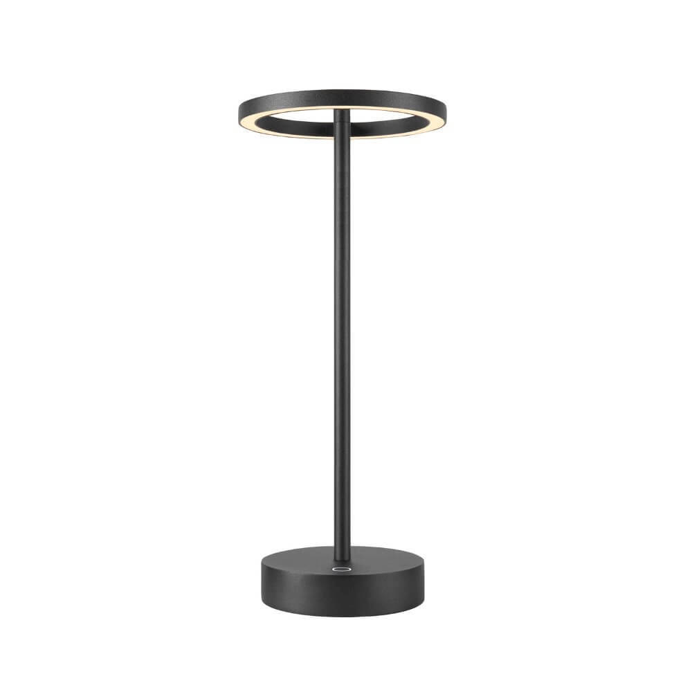 Tischlampe für den Außenbereich Vinolina One schwarz - wiederaufladbar SLV 4024163276306