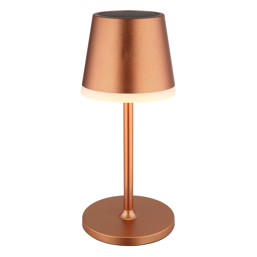 Solartischlampe Vannieso Champagner Globo 9007371487356