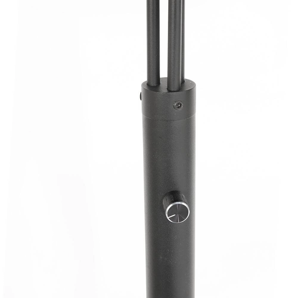 Stehlampe Sparkled light mit schwarzen Hauben Steinhauer 8712746175646