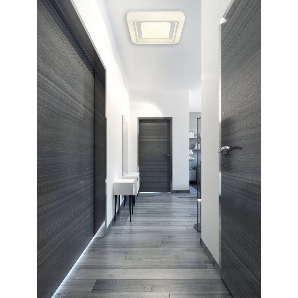 Deckenlampe Marcia Quadrat 38 cm Globo 9007371475452