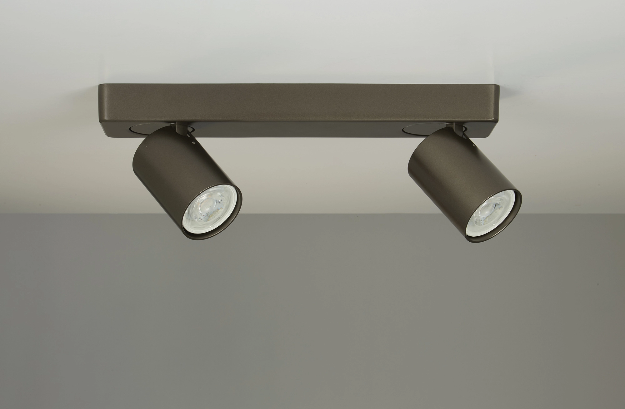 Deckenlampe Moon 2 Rechteckige Bronze Lyora 5053423311838