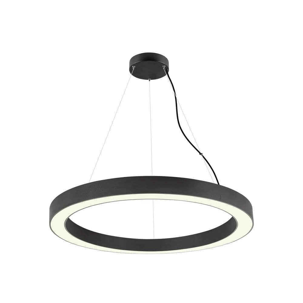 Schwarze Pendelleuchte Medo Ring 90 Ø 90cm SLV 4024163298049