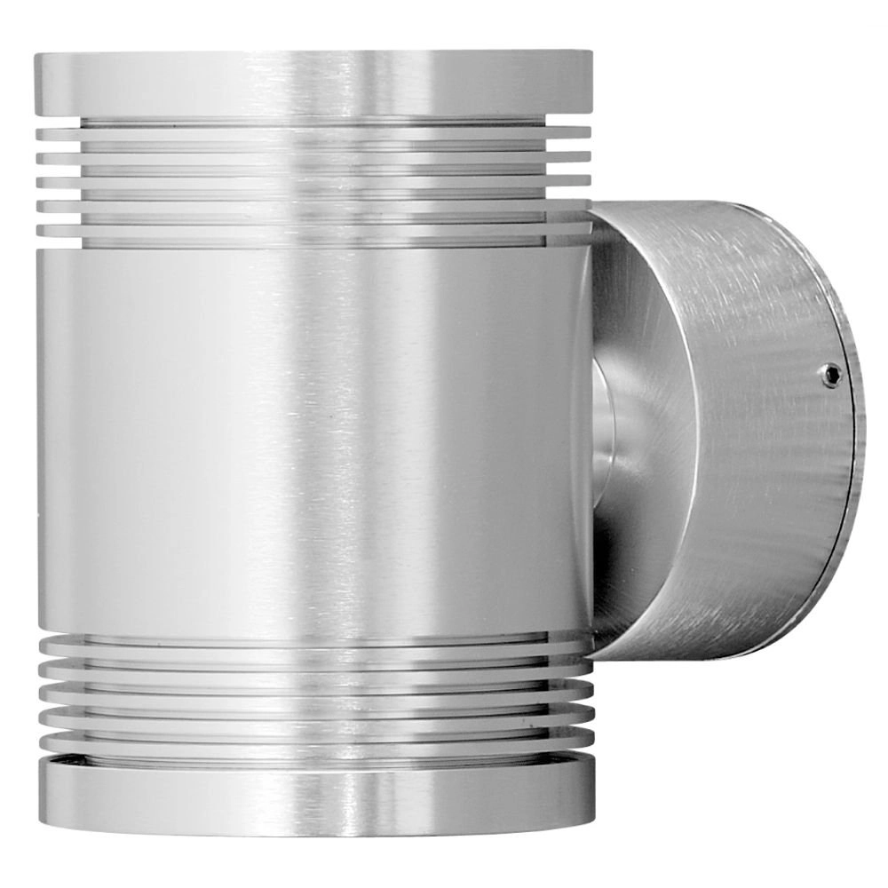LED-Wandleuchte Monza 2x6W - 3000K 14cm Metallgrau
