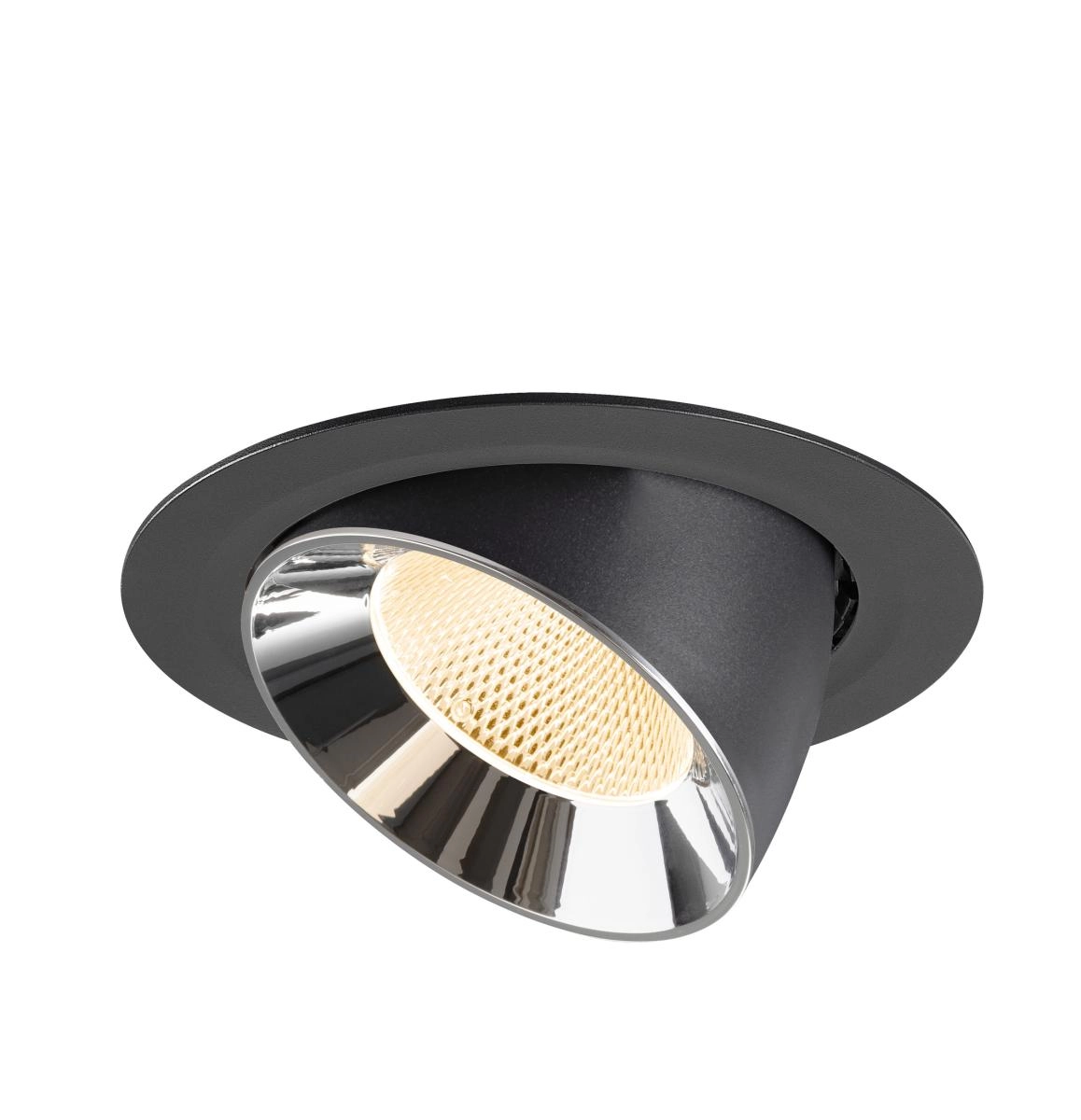 Einbau-Strahler Numinos Gimble XL Schwarz/Chrom 2700K - 20gr SLV 4024163308885