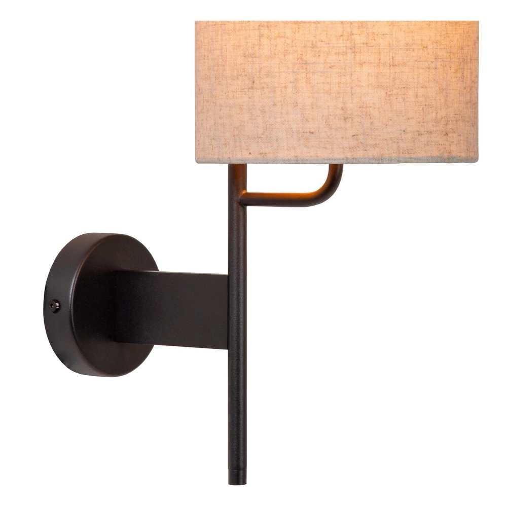 Wandlampe Magic Schwarz mit USB-Ladepunkt Lucide 5411212680051