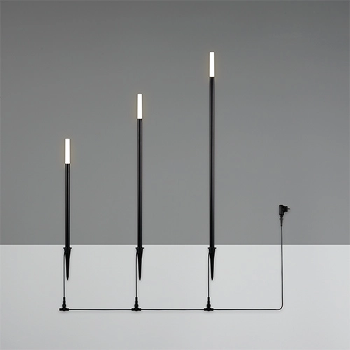 Gartenlampe Stick Schwarz Trio 4017807697575