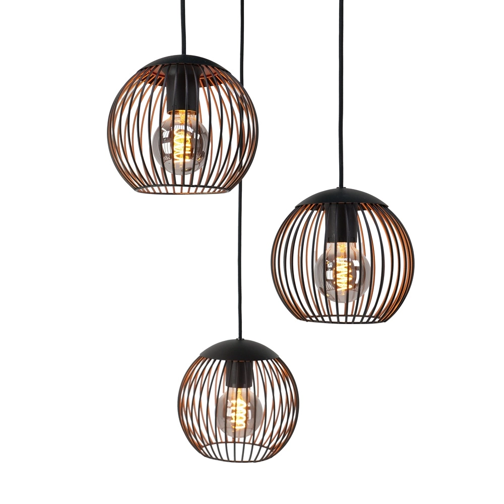 Pendelleuchte Almanzora 3-flammig rund Eglo 9008606360345