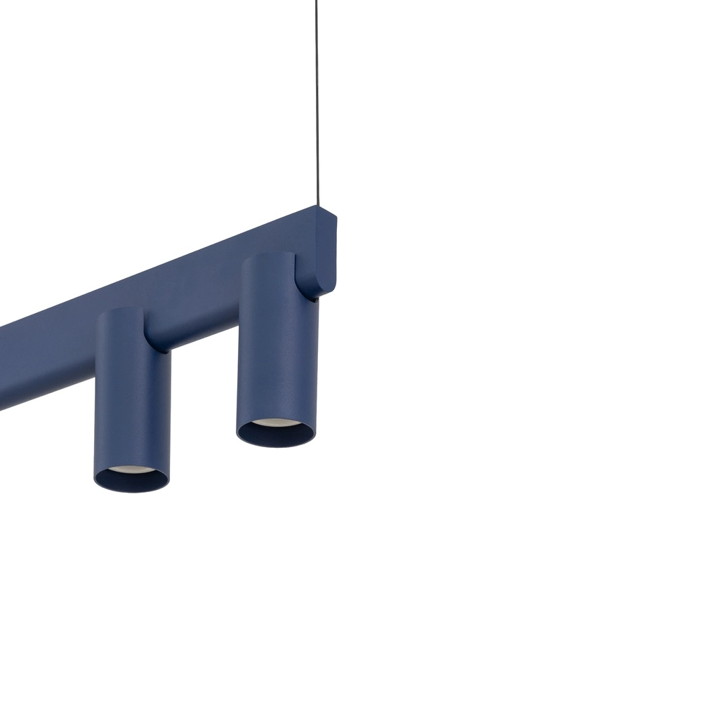 Design-Pendellampe Fourty 8-Licht Marineblau Lyora 5903139122900