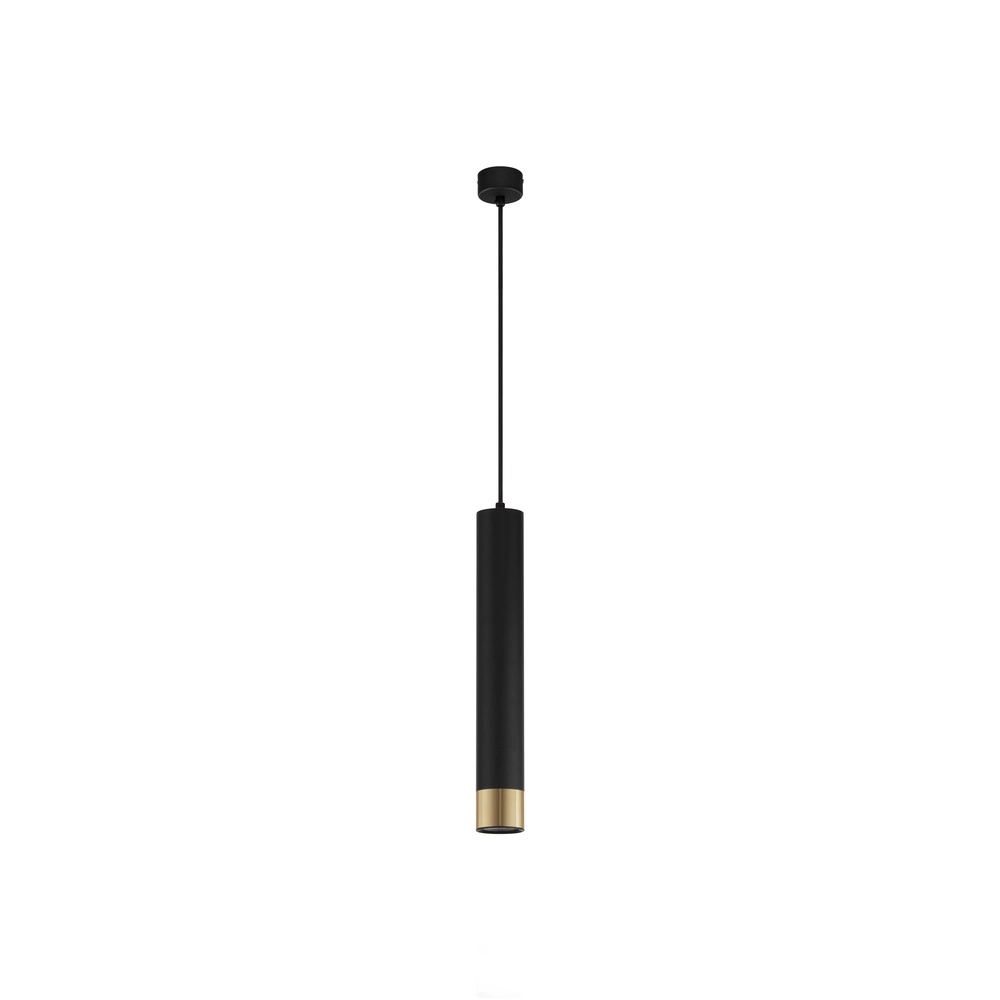 Design-Pendelleuchte Picto 40cm schwarz mit gold Lyora 5212017430380
