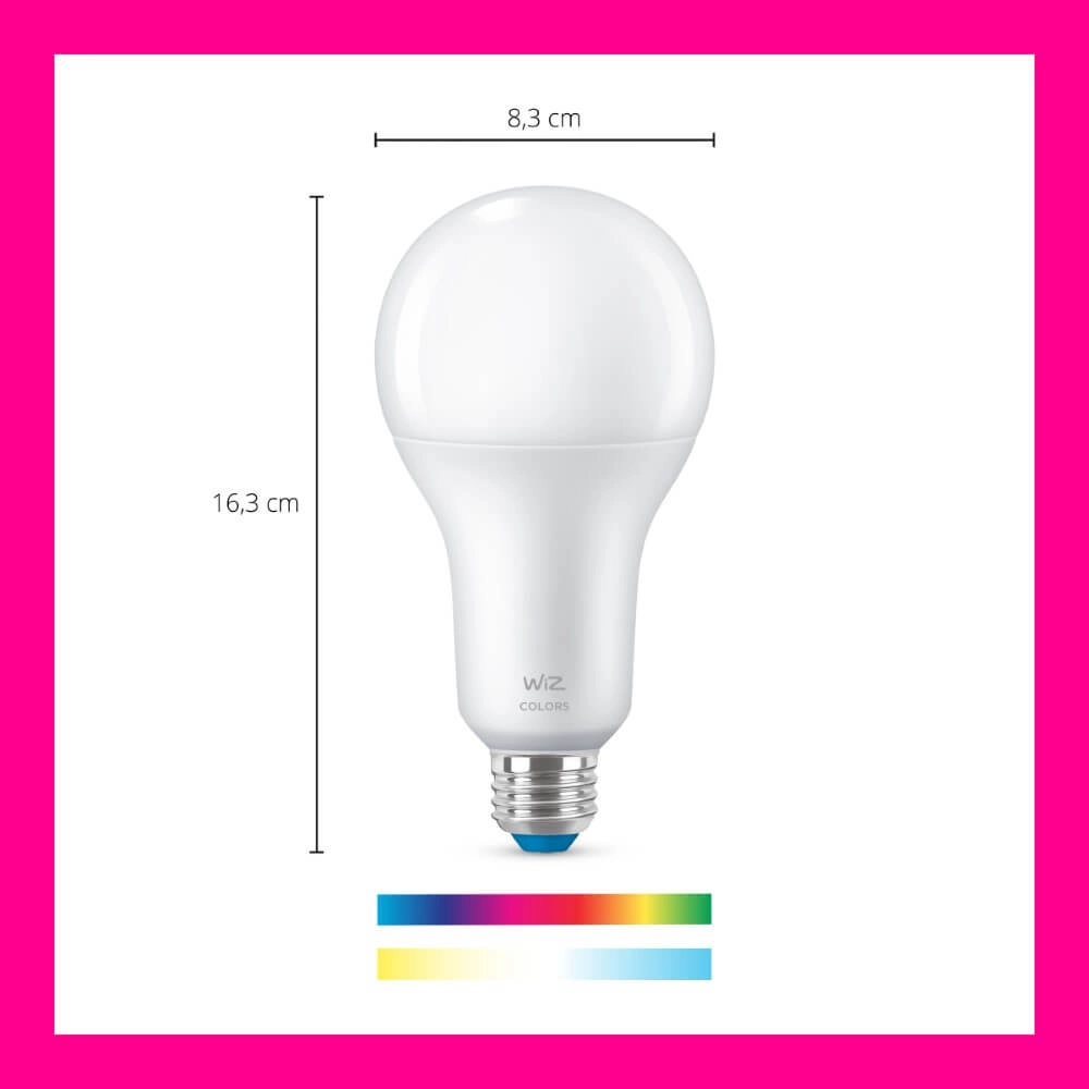 Intelligente Lichtquelle E27 - 18,5W WiZ 8719514554634
