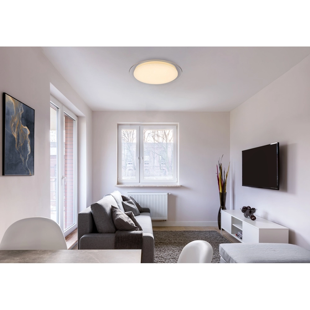 Deckenlicht Optima Weiß Globo 9007371348466