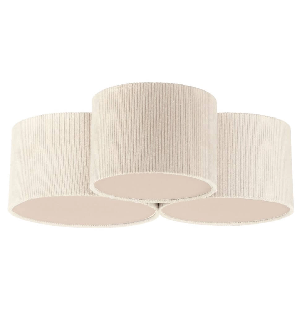 Deckenleuchte mit 3 Leuchten Green Duro sandfarben