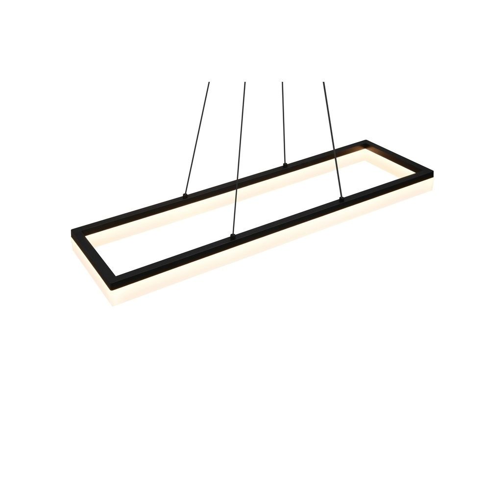 Schlanke Pendelleuchte Camino schwarz Trio 4017807655766