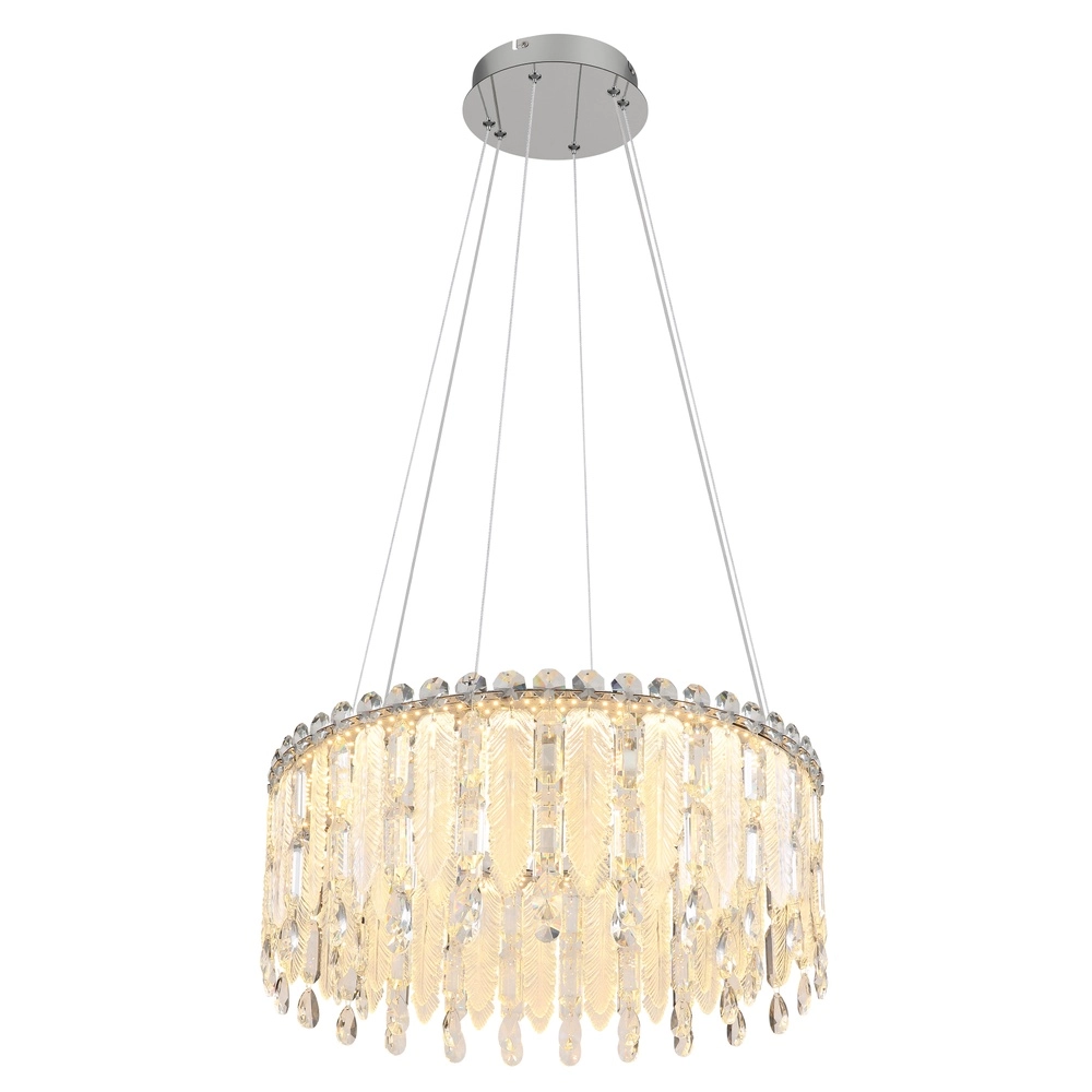 Pendellampe Klunka Chrom Ø 59,5 cm Globo 9007371456093