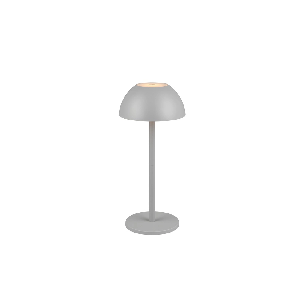 Tischlampe Ricardo grau Ø 13,5cm