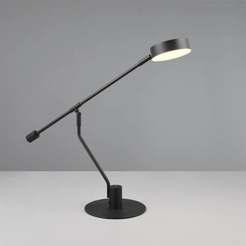 LED-Schreibtischlampe Manduro Schwarz Trio 4017807615999