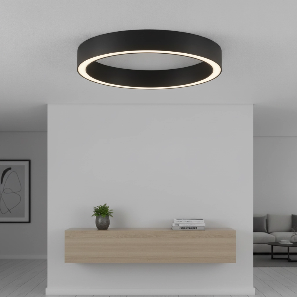 Design-Deckenleuchte Sting schwarz Ø 60cm