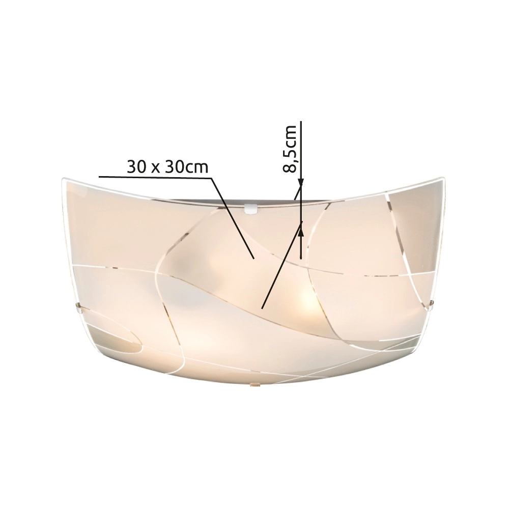 Deckenlampe Paranja Weiß Globo 9007371332281