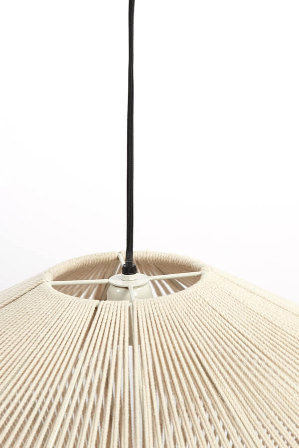Pendelleuchte japandi Felida Ø 56cm creme Light & Living 8717807694364