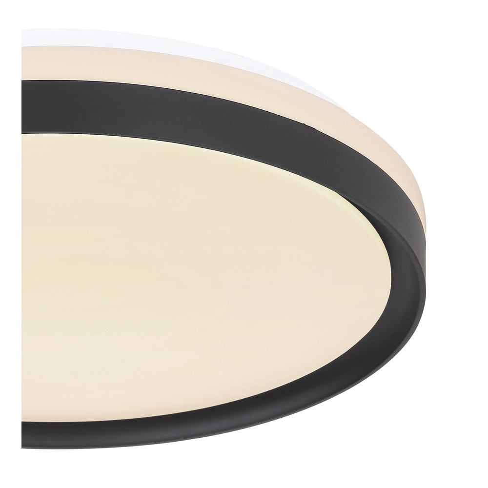 Deckenlicht Sonny schwarz mit weißem Ø 39 cm Globo 9007371424832