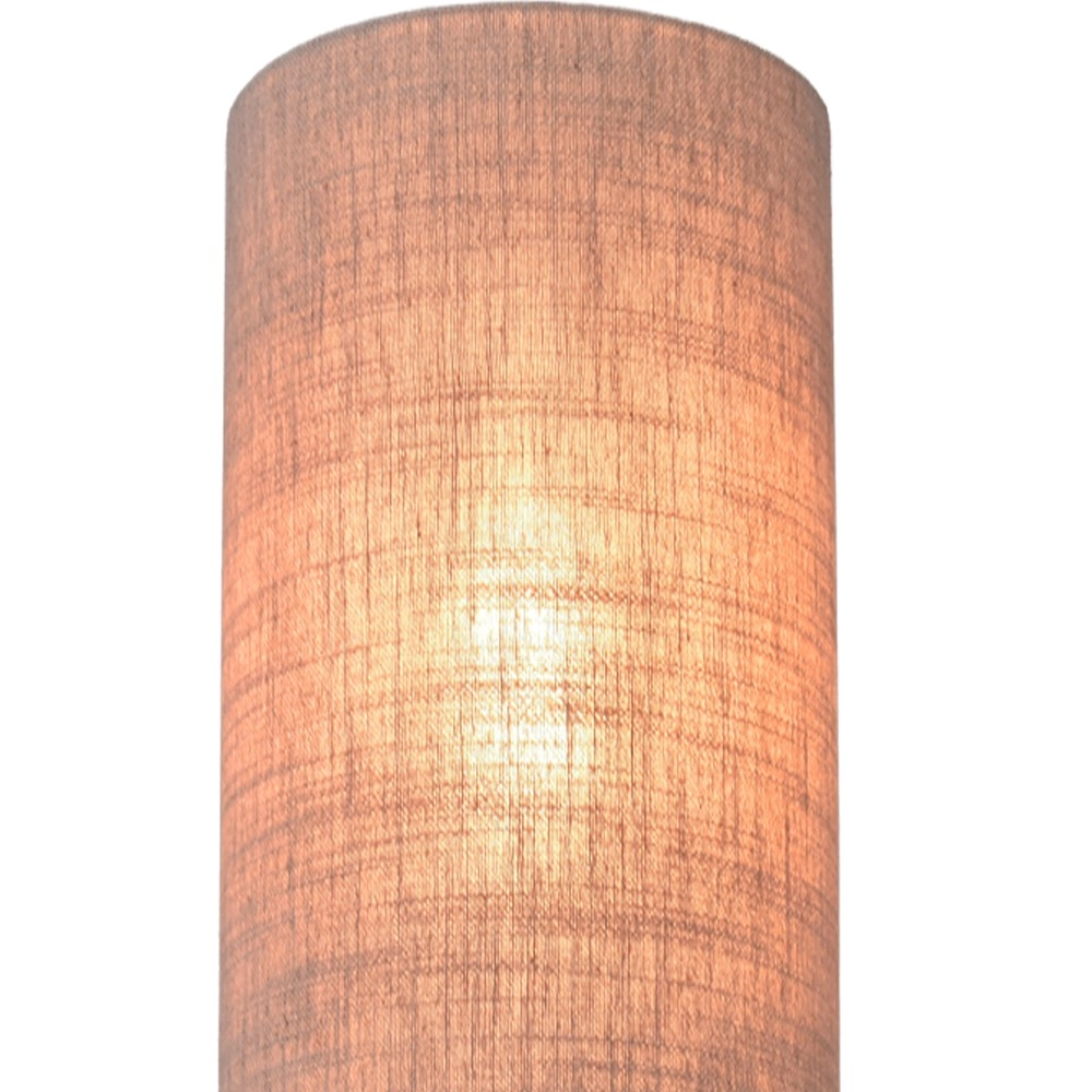 Stehlampe Lisbourg Beige Terra mit beigegrauem Farbton Masterlight