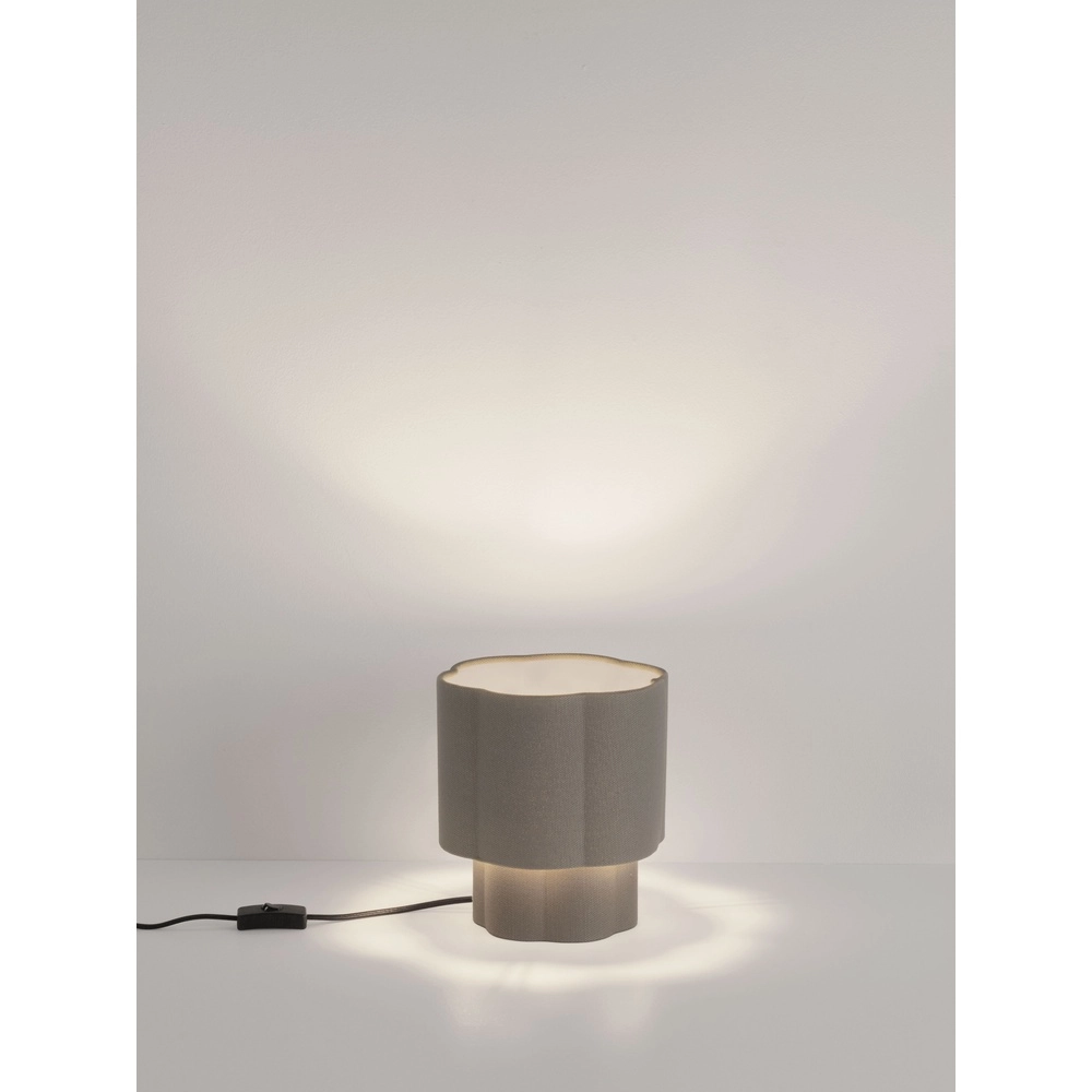 Tischlampe Bloosy Grau Lyora 5212017493521