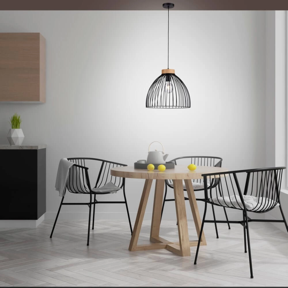 Hängelampe Lami Schwarz Just Light 4043689982768