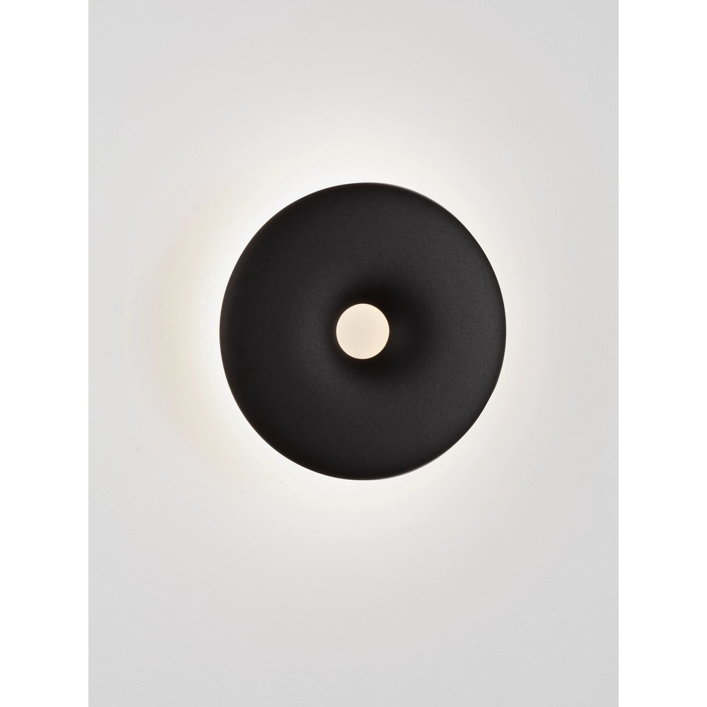 Einzigartige Wandlampe Splash Rundschwarz Lyora 5212017497185