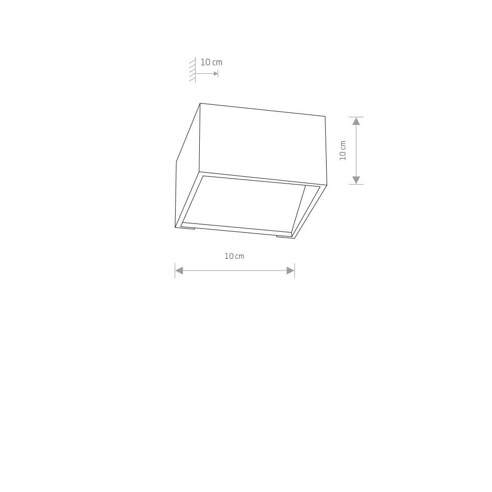 Weißer LED-Strahler Lia Led Lyora 5903139691390