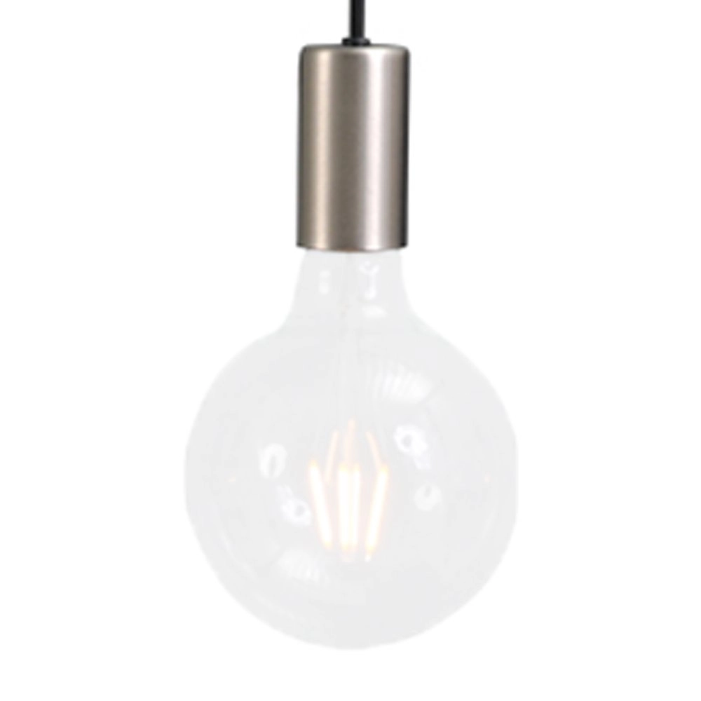 Pendelleuchte Concepto Pendelschwarz mit Metallgrau Masterlight 8718121143057